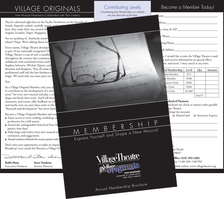 Village Originals Membership Brochure Village Originals Membership Brochure