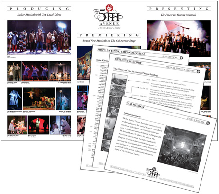 5th Avenue Theatre Press Kit 5th Avenue Theatre Press Kit