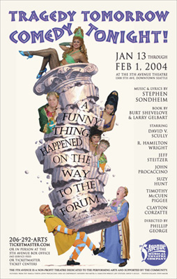 Poster for A Funny Thing Happened on the Way to the Forum Poster for A Funny Thing Happened on the Way to the Forum