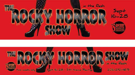 Transit and Marquee for The Rocky Horror Show Transit and Marquee for The Rocky Horror Show