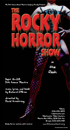 Poster for The Rocky Horror Show