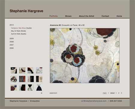 Stephanie Hargrave website